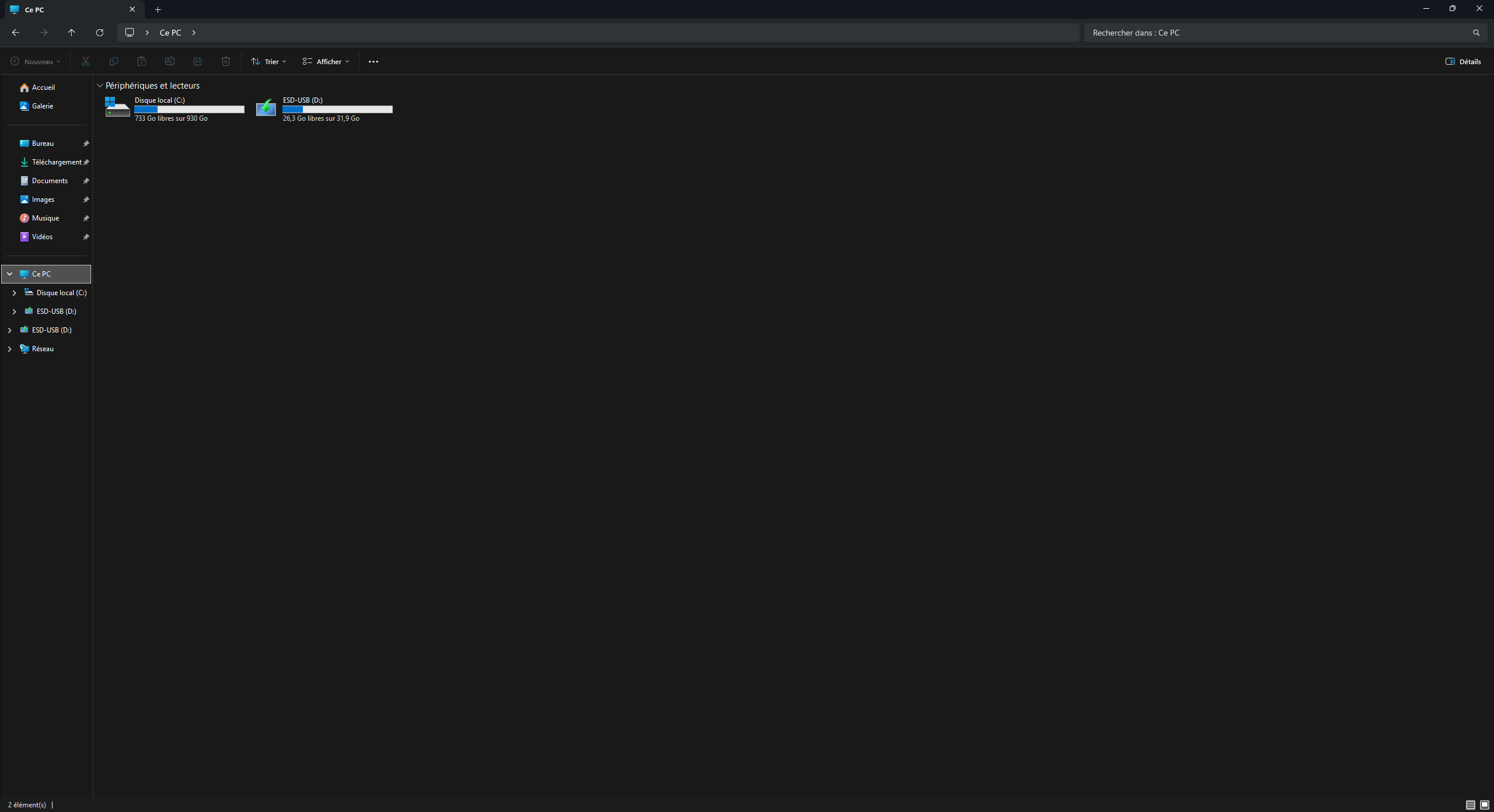 Cette image décrit le processus de formatage d'un disque dur