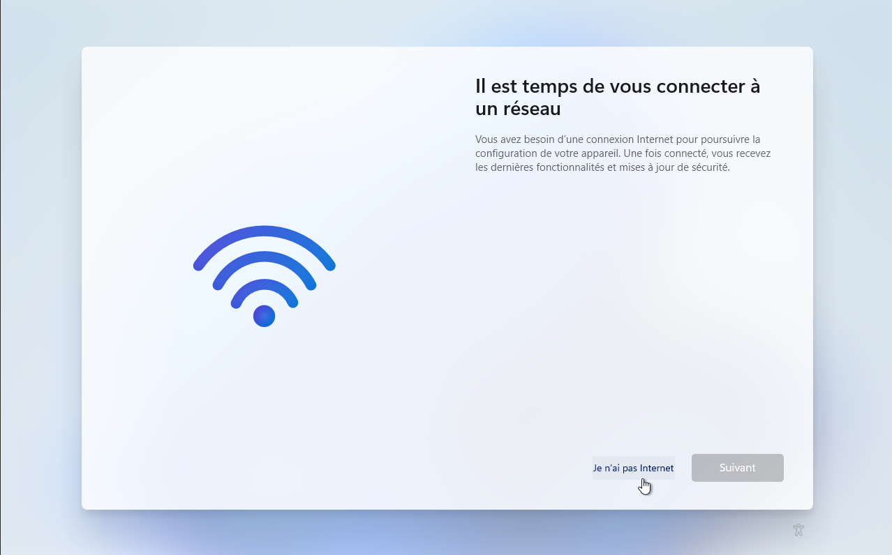 Cette image décrit le processus d'installation de Windows
